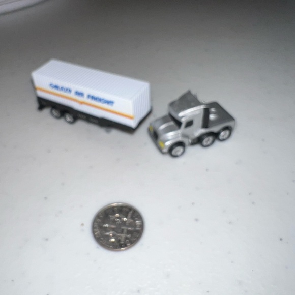 VINTAGE!  Micro Machines-Galaxy Air Freight Semi Tractor Trailor - Picture 4 of 10